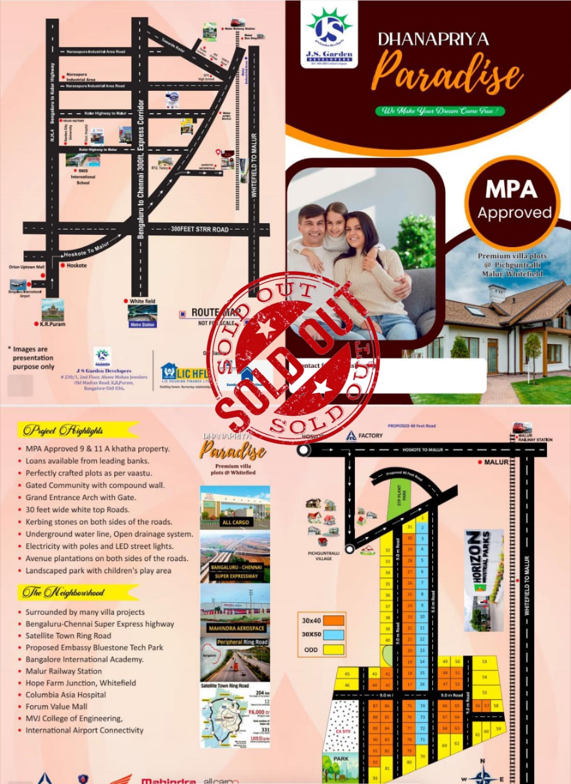 King's Meadows Real Estate Malur , Narasapura , Bagepalli